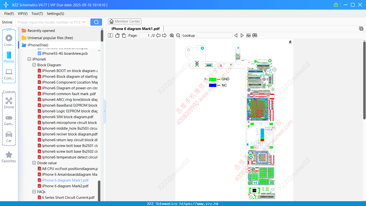 IPhone 6 Diagram Mark1